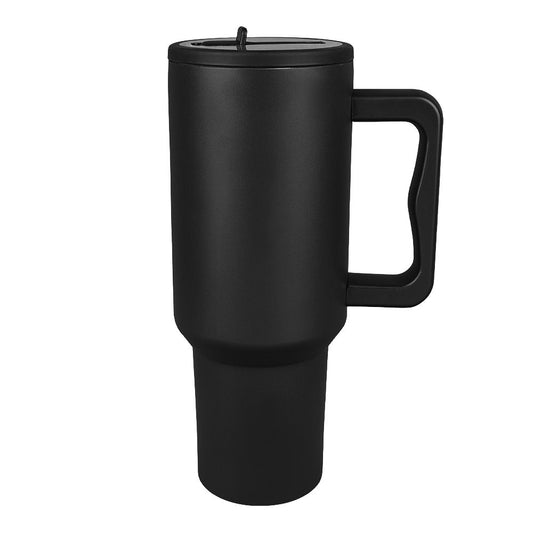 HydroJug Stainless Steel Tumbler With Handle & Flip Straw, 1.18 liter